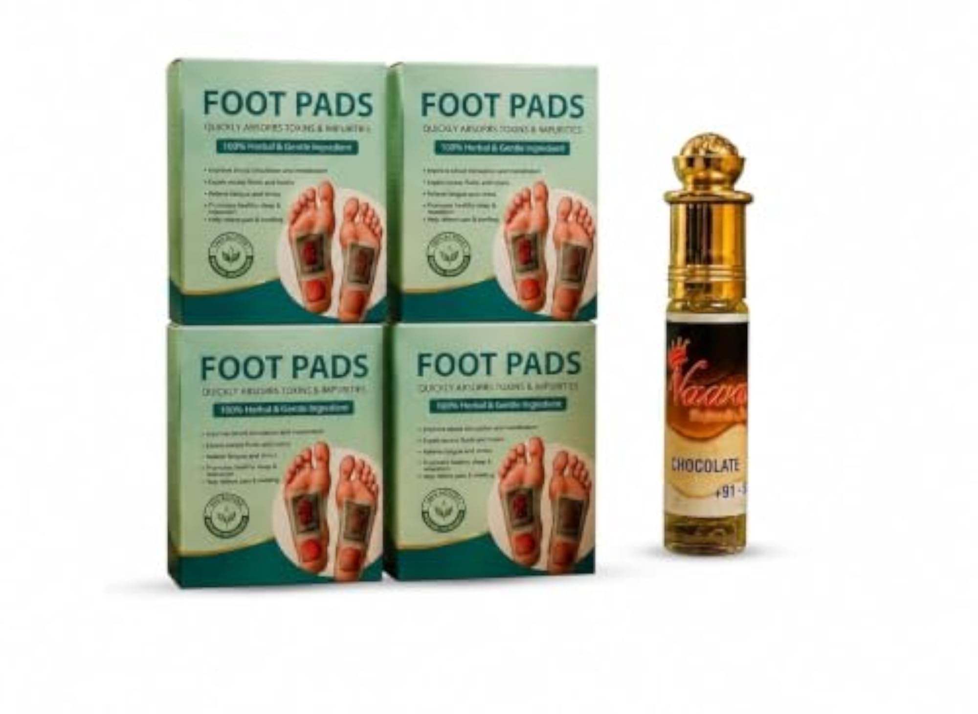 Premium Detox Foot Pads (Pack of 4)
